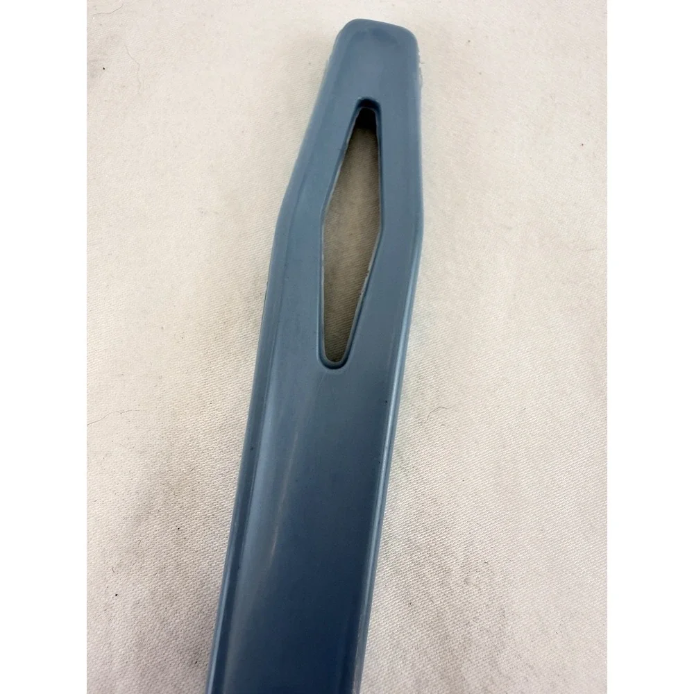 Vintage Kitchen Spoon Plastic Blue Serving Spoon Retro Cooking Utensil